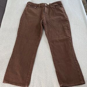 H&M Brown Vintage Mom Jeans